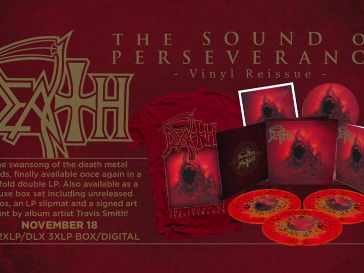 Death, il trailer ristampa di ‘The Sound Of Perseverance’ in vinile