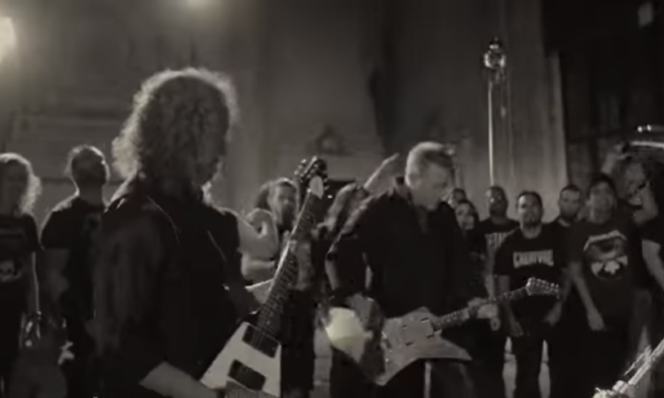 Metallica, video musicale di ‘Halo On Fire’