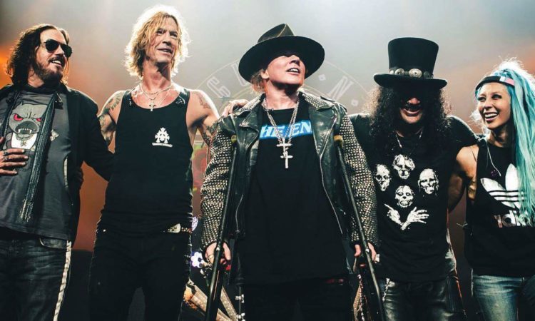 Guns’N’Roses, voci di ben due tappe italiane nel 2017