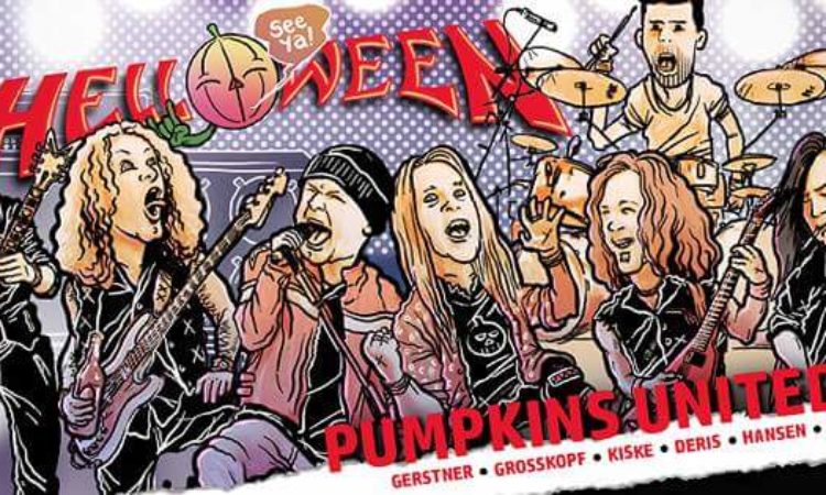 Helloween, prima immagine ufficiale del line-up riunita per ‘Pumpkins United’