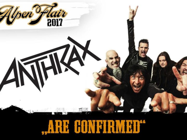 Alpen Flair Fest 2017, confermati anche gli Anthrax