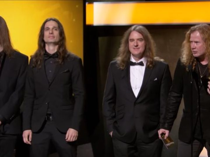 Megadeth, la band si aggiudica il Grammy per Best Metal Performance 