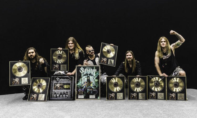 Sabaton, dischi d’oro e di platino per gli eroi del metal svedesi