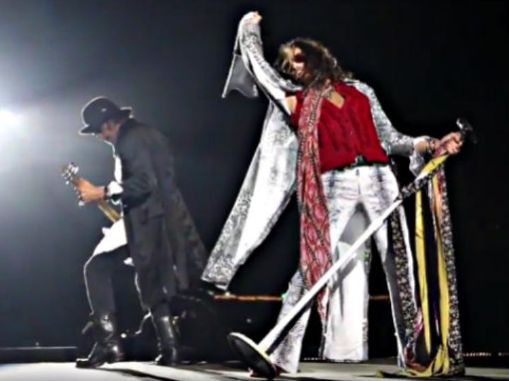 Aerosmith, il video con l’esecuzione live della prima canzone scritta insieme da Steven Tyler e Joe Perry