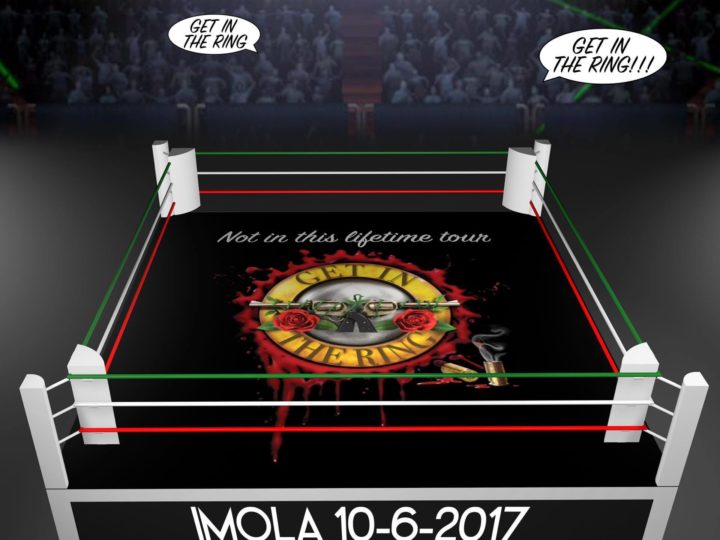 Guns N’ Roses, partecipa alla coreografia ‘Get In The Ring’ al concerto di Imola