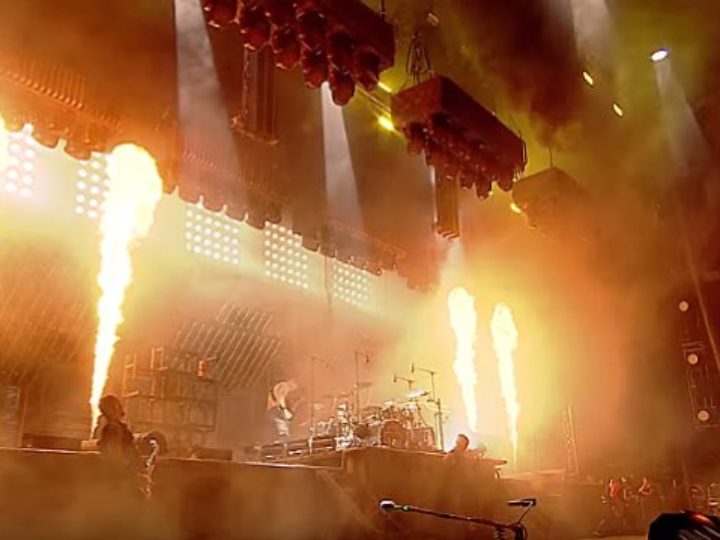 Rammstein, l’esecuzione di ‘Sonne’ al Rock Im Ring