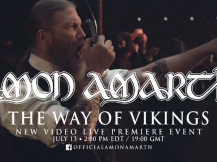 Amon Amarth, premiere del nuovo video musicale stasera alle ore 20 