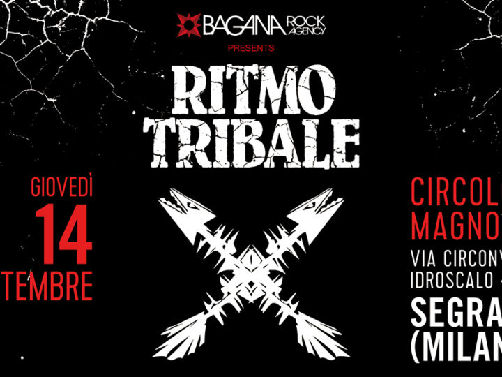 Ritmo Tribale, data live al Circolo Magnolia a settembre 