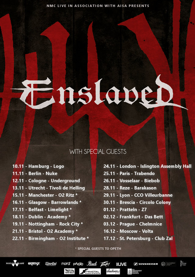 enslavedtour