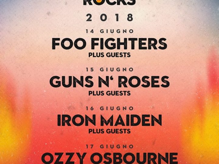 Firenze Rocks, ecco gli headliner dell’edizione 2018