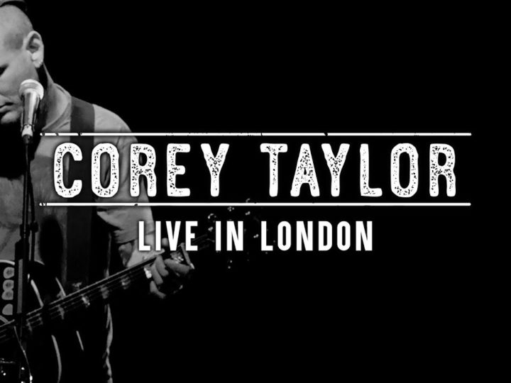 Corey Taylor, guarda l’intero show acustico ‘Live In London’