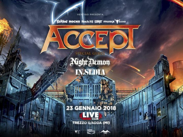 Contest, vinci biglietti per gli Accept al Live Club di Trezzo sull’Adda (MI)