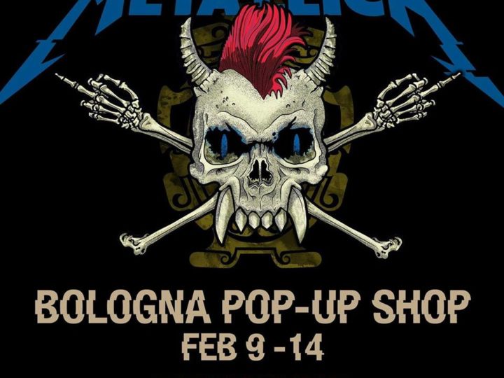 Metallica, poster esclusivo per Pop-Up Store di Bologna