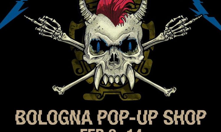 Metallica, poster esclusivo per Pop-Up Store di Bologna