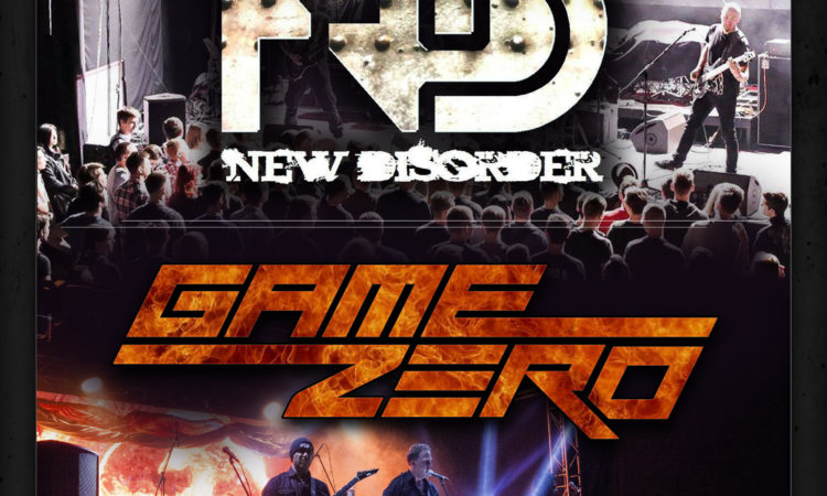 New Disorder e Game Zero,  live il 2 marzo a Roma