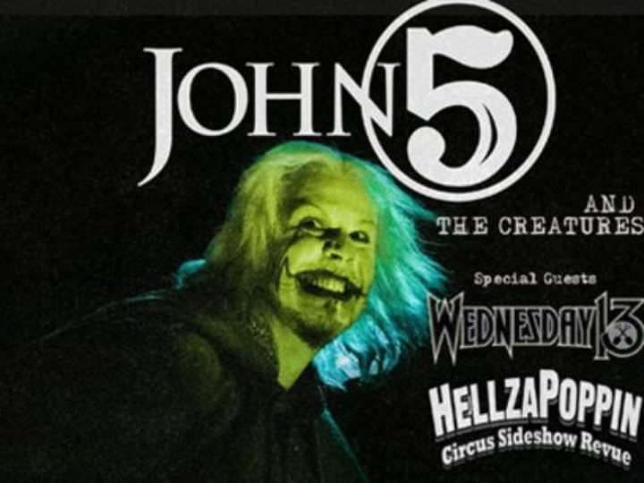 John 5, annunciato il famoso ‘Monster Tour’ con i Wednesday 13