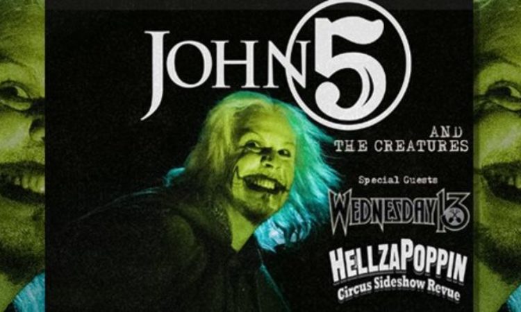 John 5, annunciato il famoso ‘Monster Tour’ con i Wednesday 13