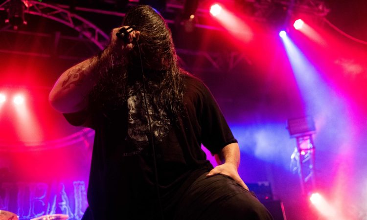 Cannibal Corpse, i video del primo concerto con Erik Rutan