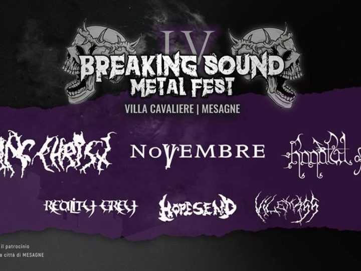 Breaking Sound Metal Fest, possibile pausa per il metal fest pugliese