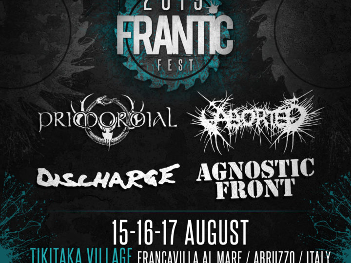 Frantic Fest, prevendite attive