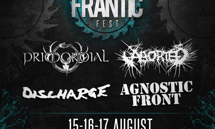 Frantic Fest, prevendite attive