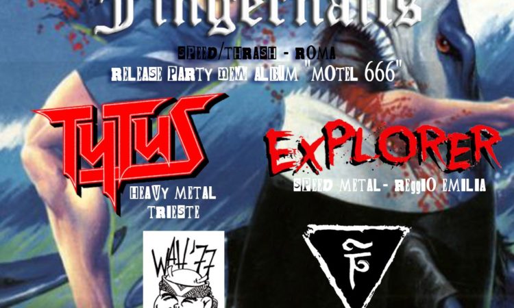 Fast As A Shark Fest, con Fingernails, Tytus, Explorer, Tvlpa e Wah 77