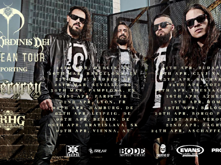 Genus Ordinis Dei, annunciato il tour europeo in supporto degli Evergrey con ben quattro date in Italia