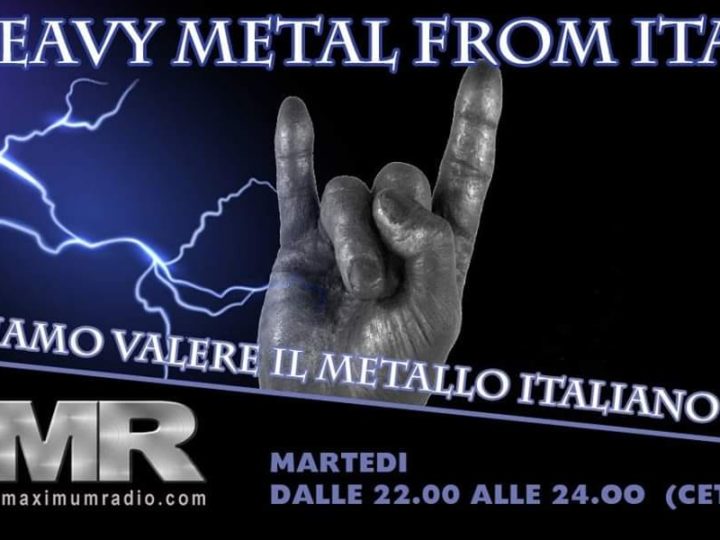 Radio FVIMI – la voce di Facciamo Valere il Metallo Italiano, il programma della puntata di Martedì 23 Aprile