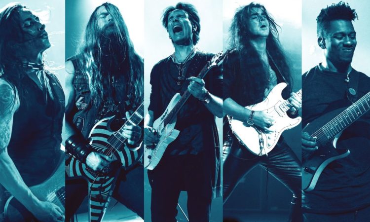 Generation Axe, in arrivo il disco live per la superband con Steve Vai, Yngwie Malmsteen, Zakk Wilde, Nuno Bettencourt  e Tosin Abasi