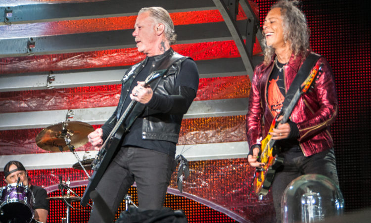 Metallica, in streaming lo show di Copenaghen del 2009