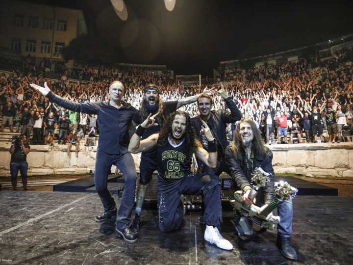 Sons Of Apollo, video di ‘Labyrith’ dal vivo con l’orchestra all’anfiteatro di Plovdiv