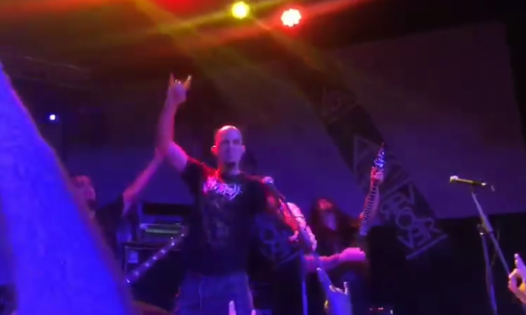 Nile, Jonathan Garofoli (Azrath-11) sul palco a San Donà per ‘Black Seeds Of Vengeance’