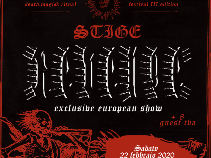 Stige Fest III, headliner i Revenge per l’unica data esclusiva europea