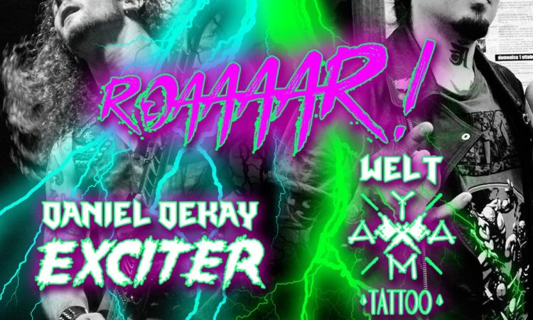 Exciter, Daniel Dekay in diretta streaming con Welt (Yama Tattoo)