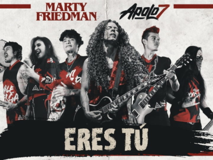 Marty Friedman, il video della cover di ‘Eres tù’ con gli Apolo 7