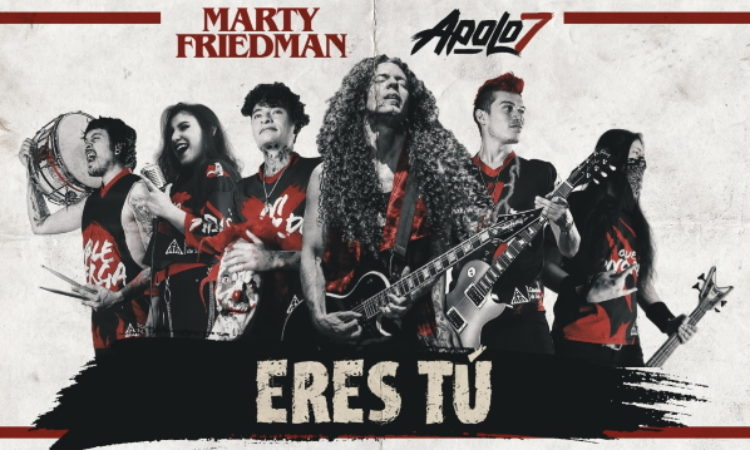 Marty Friedman, il video della cover di ‘Eres tù’ con gli Apolo 7