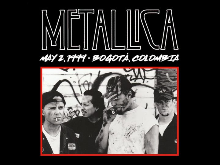 Metallica, guarda tutto il concerto a Bogotá del 1999