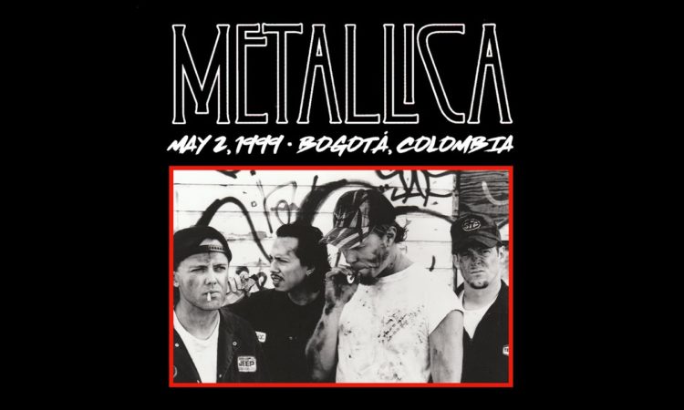 Metallica, guarda tutto il concerto a Bogotá del 1999