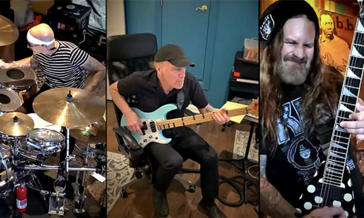 Phil Demmel, cover di ‘Loss Of Control’ dei Van Halen con Soto e Sheehan