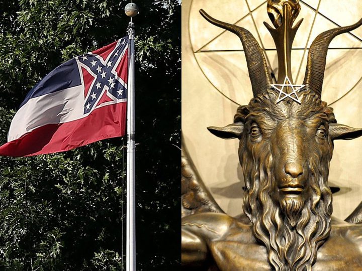 Stati Uniti, ‘In Satan We Trust’ sulla nuova bandiera del Mississippi?