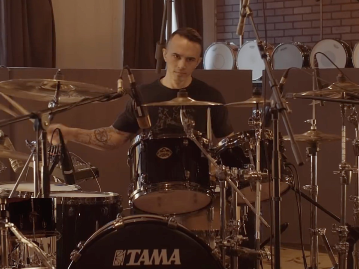 Thy Art Is Murder, drum playthrough di ‘Eye For An Eye’