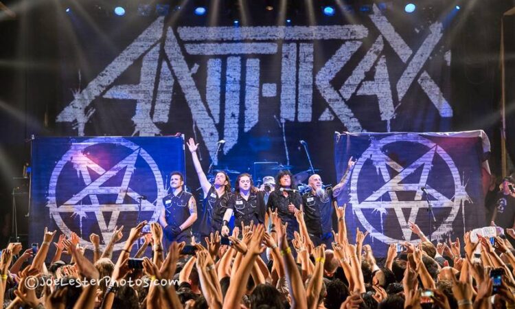 Anthrax, per i loro ‘primi 40 anni’ live in streaming e video