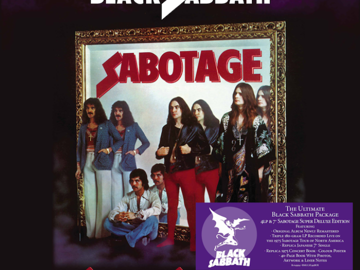 Black Sabbath, la BMG pubblica una edizione deluxe dell’album ‘Sabotage’