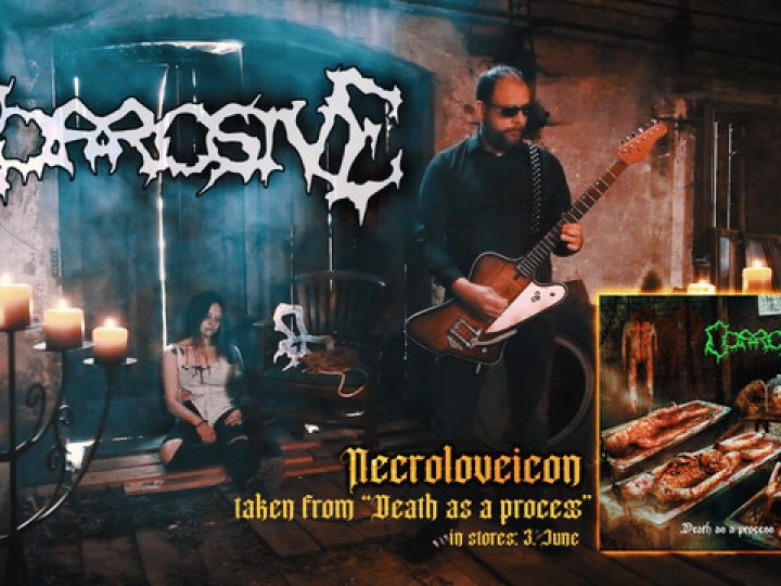 Corrosive, rilasciano il nuovo video ‘Necroloveicon’