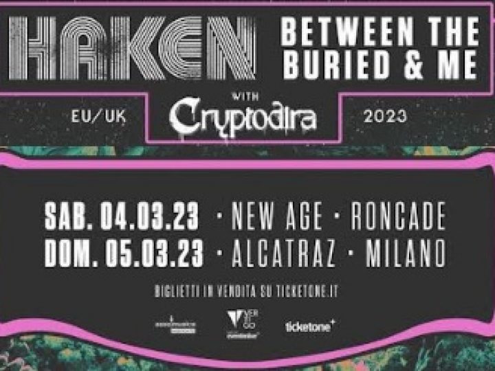 Haken e Between The Buried And Me, due date in Italia a marzo