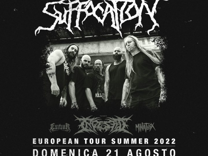 Suffocation, una data in Italia ad agosto