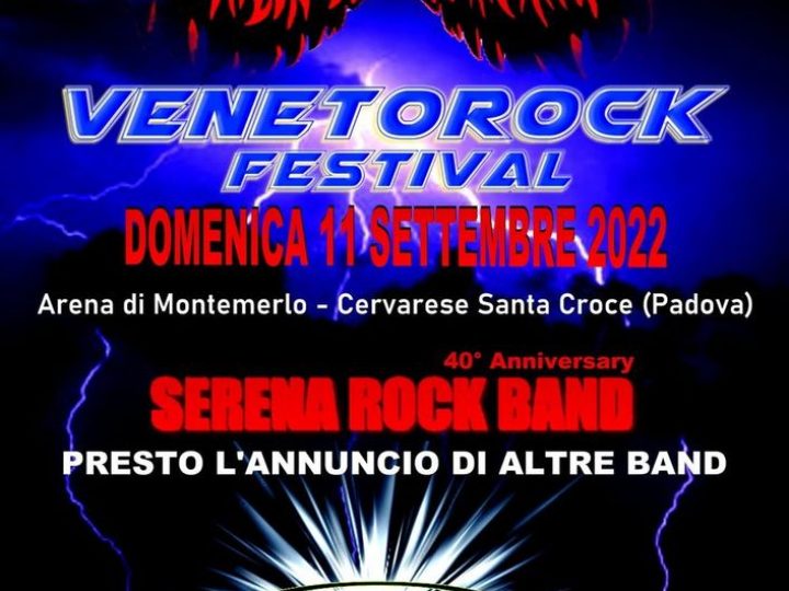 VenetoRock Festival edizione 2022 Domenica 11 Settembre