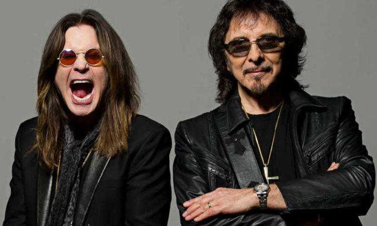 Ozzy Osbourne e Tony Iommi on stage (VIDEO)