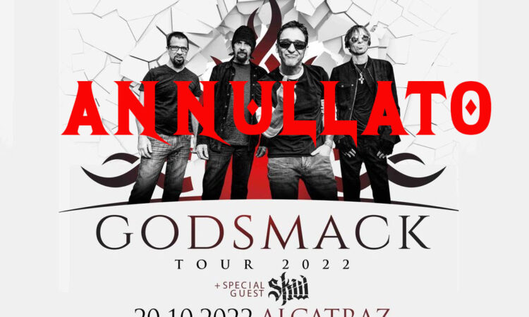 Godsmack, il concerto di Milano è cancellato