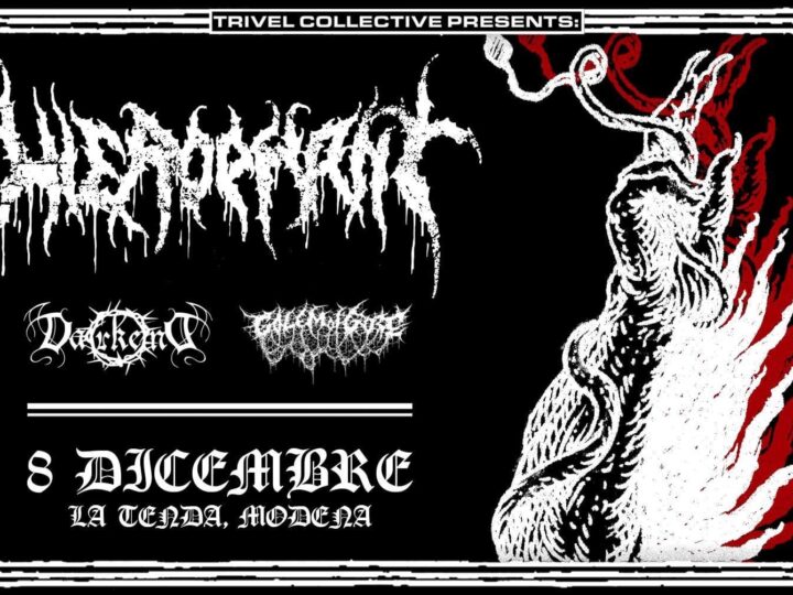 Hierophant, Darkend e Golem of Gore live a La Tenda di Modena